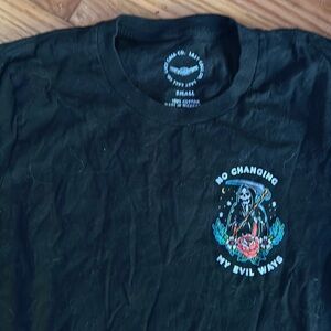 Gently used last call co no changing my evil ways t shirt